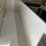 Silestone Snowy Ibiza - Båstad - montering  2023-06-08