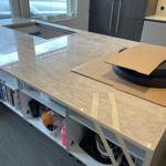 Dekton Arga - Veberöd  - montering  2023-08-29