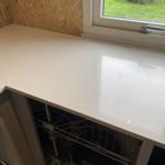 Silestone Miami White - Lyckeby - montering  2023-09-22