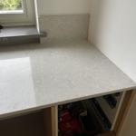 Caesarstone Bianco Drift - Malmö - montering  2023-09-25