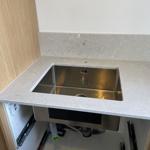 Caesarstone Bianco Drift - Malmö - montering  2023-09-25