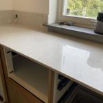 Caesarstone Bianco Drift - Malmö - montering  2023-09-25