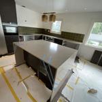Silestone Coral Clay - Kållered - montering  2023-10-05
