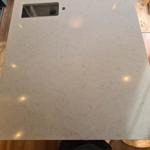 Silestone Snowy Ibiza - Saltsjö-Boo - montering  2023-10-06