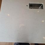 Silestone Snowy Ibiza - Saltsjö-Boo - montering  2023-10-06