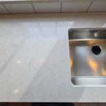 Silestone Snowy Ibiza - Saltsjö-Boo - montering  2023-10-06
