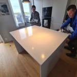 Silestone Blanco Maple 14 - Stockholm - montering  2023-10-06