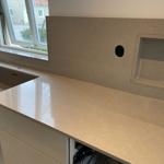 Technistone Noble Ivory White - Klagshamn - montering  2023-10-28
