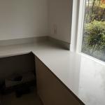 Silestone Desert Silver - Halmstad - montering  2023-11-09