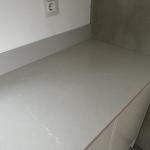 Silestone Desert Silver - Halmstad - montering  2023-11-09