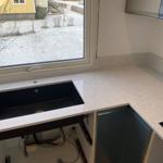 Technistone Noble Carrara - Värnamo - montering  2023-11-29
