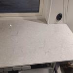 Caesarstone Bianco Drift - Tidaholm - montering  2023-12-14