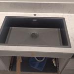 Caesarstone Bianco Drift - Tidaholm - montering  2023-12-14