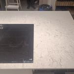 Caesarstone Bianco Drift - Tidaholm - montering  2023-12-14