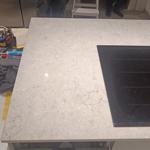 Caesarstone Bianco Drift - Tidaholm - montering  2023-12-14