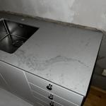 Caesarstone Noble Grey - Helsingborg - montering  2023-12-15