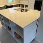 Silestone Snowy Ibiza - Höllviken - montering  2023-12-13