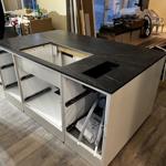Dekton Laurent - Gränna - montering  2024-01-11