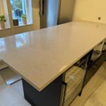 Technistone Noble Ivory White - Höllviken - montering  2023-12-22