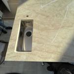 Dekton Arga - Huddinge - montering  2024-01-11