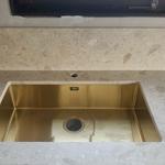 Terrazzo Perlato Royal - Skurup - montering  2024-01-28