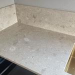 Terrazzo Perlato Royal - Skurup - montering  2024-01-28