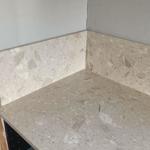 Terrazzo Perlato Royal - Skurup - montering  2024-01-28