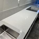 Silestone Snowy Ibiza - Västra Frölunda - montering  2024-02-21