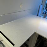 Silestone Snowy Ibiza - Västra Frölunda - montering  2024-02-21