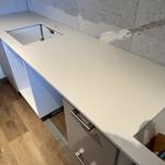 Silestone Miami White - KÄVLINGE - montering  2024-02-20