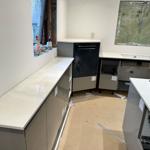 Dekton Helena - Helsingborg - montering  2024-03-12