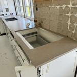 Silestone Coral Clay - Falsterbo - montering  2024-04-25