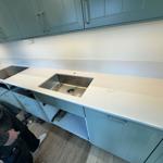Silestone Miami White - Bunkeflostrand - montering  2024-04-25