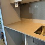 Silestone Coral Clay - Landskrona - montering  2024-04-25