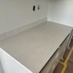 Silestone Snowy Ibiza - Varberg - montering  2024-05-01