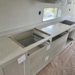 Silestone Snowy Ibiza - Varberg - montering  2024-05-01