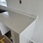 Silestone Snowy Ibiza - Varberg - montering  2024-05-01