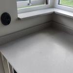 Caesarstone Clamshell - Södra Sandby - montering  2024-05-24