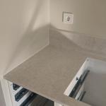 Silestone Snowy Ibiza - Falkenberg - montering  2024-06-24