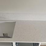 Silestone Snowy Ibiza - Falkenberg - montering  2024-06-24
