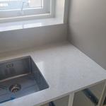 Silestone Snowy Ibiza - Falkenberg - montering  2024-06-24