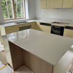 Silestone Blanco Maple 14 - Lerum - montering  2024-07-04