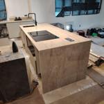 Dekton Arga - Huddinge - montering  2024-07-26