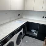 Caesarstone Bianco Drift - Oxie - montering  2024-07-29