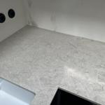 Caesarstone Bianco Drift - Oxie - montering  2024-07-29