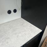 Caesarstone Bianco Drift - Oxie - montering  2024-07-29