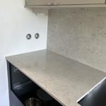 Caesarstone Bianco Drift - Oxie - montering  2024-07-29