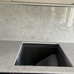 Caesarstone Bianco Drift - Oxie - montering  2024-07-29