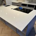 Silestone Snowy Ibiza - Lindome - montering  2024-07-25
