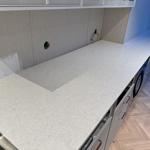 Silestone Snowy Ibiza - Lindome - montering  2024-07-25